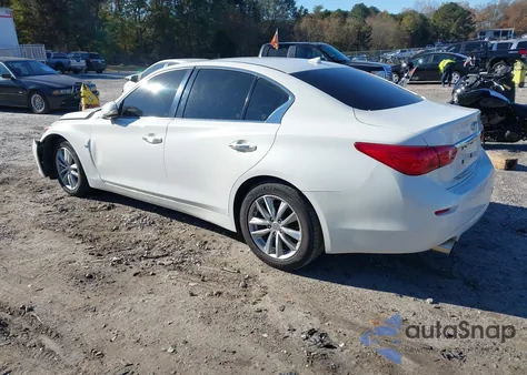 2014 Infiniti Q50 Premium/Sport from USA, damaged, VIN JN1BV7AP1EM686082